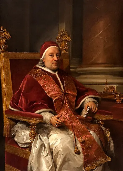 Retrato de Clemente XIII Rezzonico