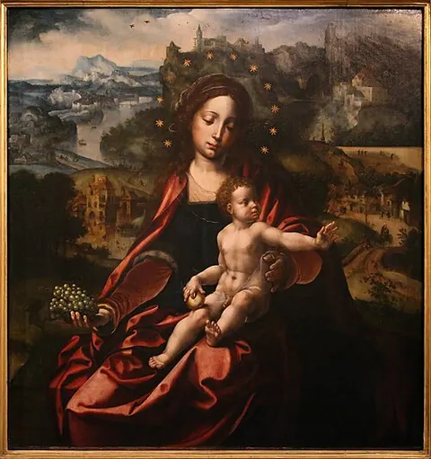 Lucca triptych: Madonna and Child