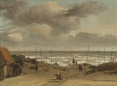 View from the Dunes out to Sea