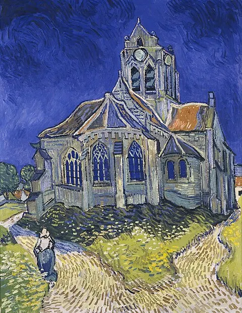 La iglesia de Auvers-sur-Oise