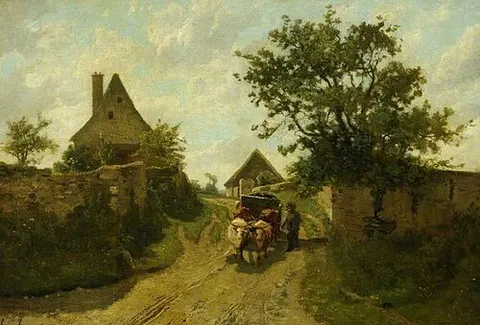 Farmhouses, St Aubin, Jersey