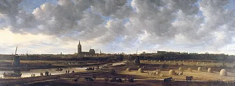 View of The Hague from the Southeast