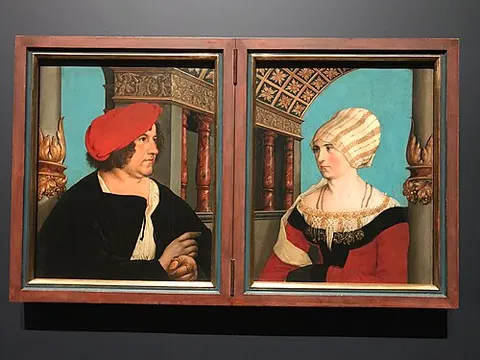 Double Portrait of Jakob Meyer zum Hasen and Dorothea Kannengießer