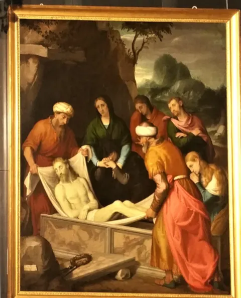Deposizione di Cristo nel sepolcro