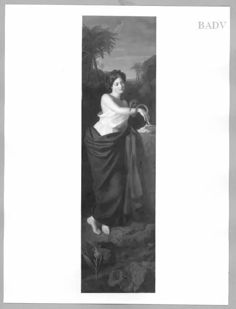 maid with snake