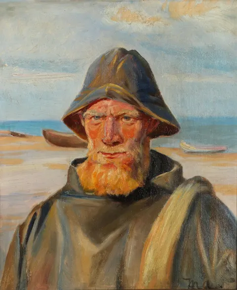 Portrait of a fisherman