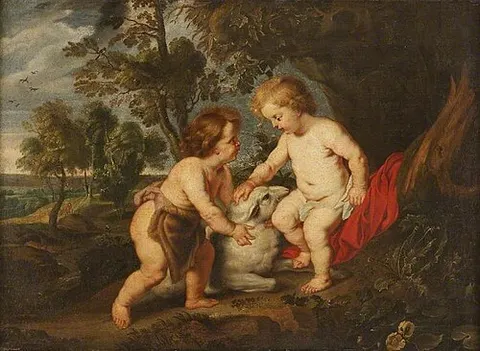 The Infant Christ and Saint John