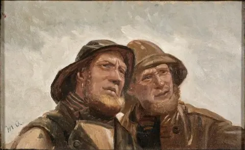 Two Fishermen. Study