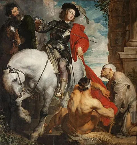 Sant Martín y el Mendigo