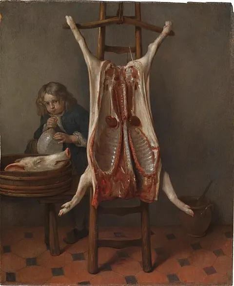 Slaughtered Pig
