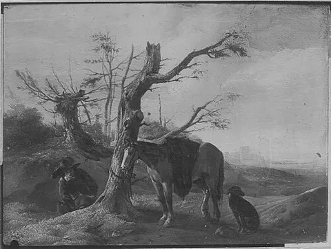 Dismounted Rider