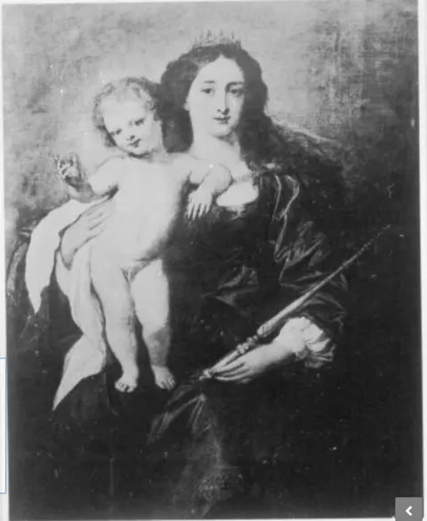 Madonna with Child as Queen of Heaven