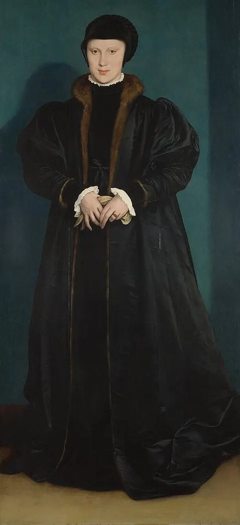 Retrato de Cristina de Dinamarca