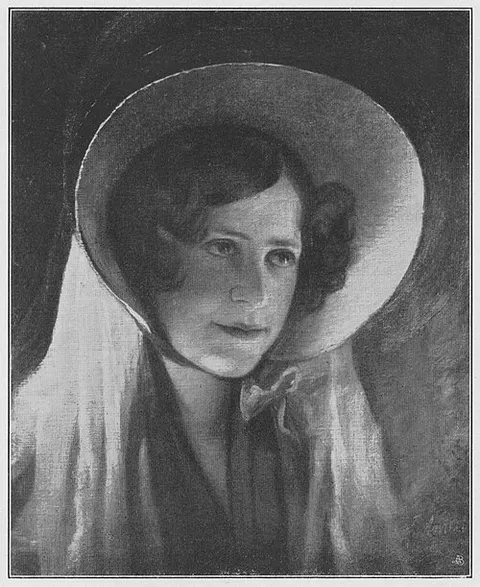 Portrait of Antonie Kaltenthaler as Friedrich Amerling's Bride