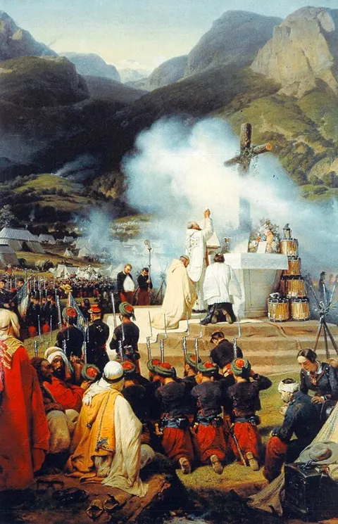 First mass in Kabylie