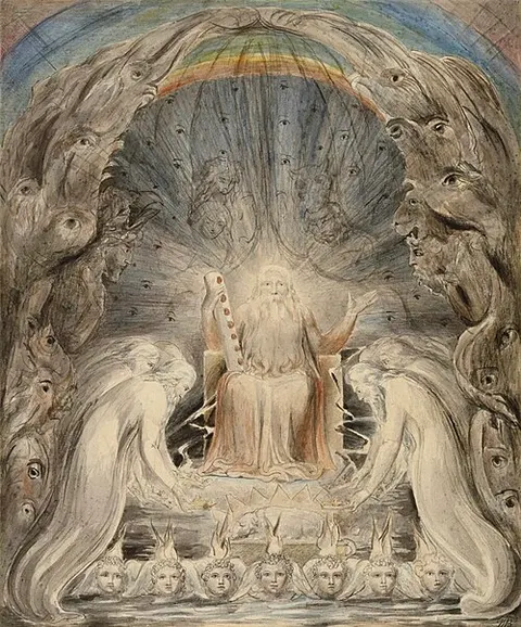 The Four and Twenty Elders Casting their Crowns before the Divine Throne