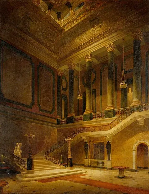 The Great Staircase, Stafford House (now Lancaster House)