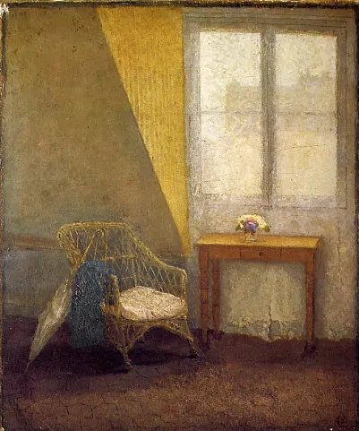 A Corner of the Artist's Room in Paris rue du Cherche-Midi