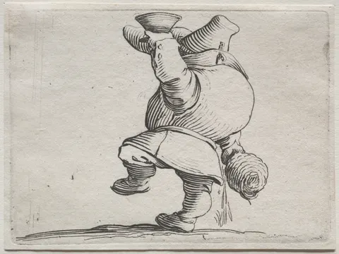 Drinker Seen From Behind
