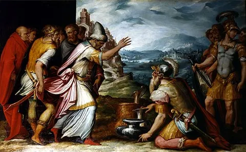 La Rencontre d'Abraham et de Melchisédech