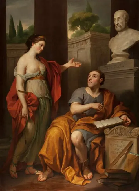 Architect and His Muse. Portrait of James Caulfield, Lord Charlemont