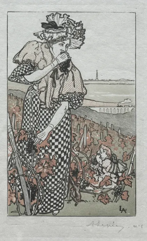 Paris Almanac, 1897:  Autumn