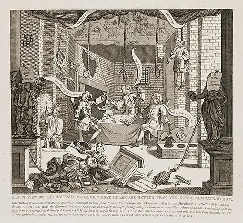 A Just View of the British Stage