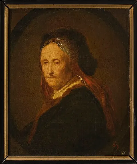 Portrait of Rembrandt’s mother (?)