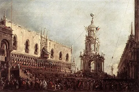 Carnival Thursday on the Piazzetta