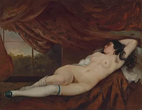 Mujer desnuda reclinada