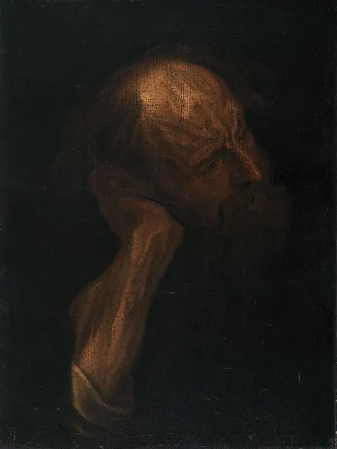 Portrait of a man with a beard