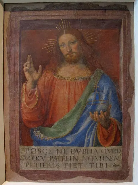 Blessing Christ