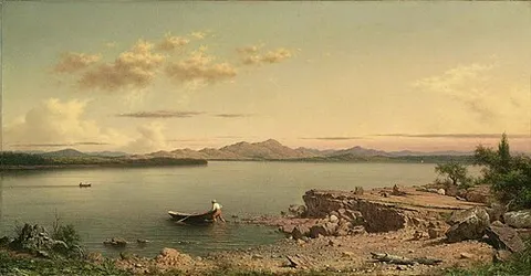 El Lago George (Martin Johnson Heade)