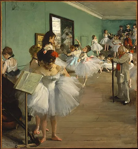 La clase de danza