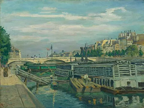 The Louis-Philippe Bridge in Paris