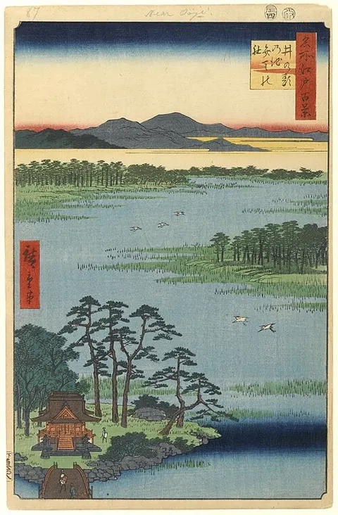 Benten Shrine at the Inokashira Pond
