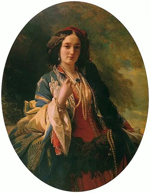 Portrait of Katarzyna Potocka