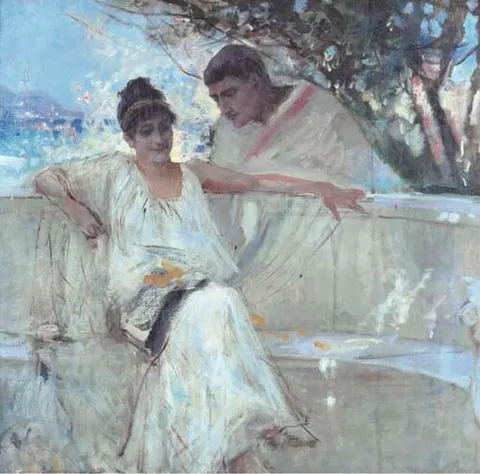Horace and Lydia (study)