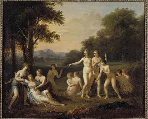 Diana Discovering the Pregnancy of Callisto