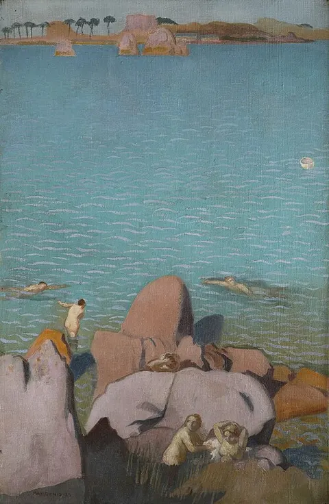 Bathers at Port-Blanc
