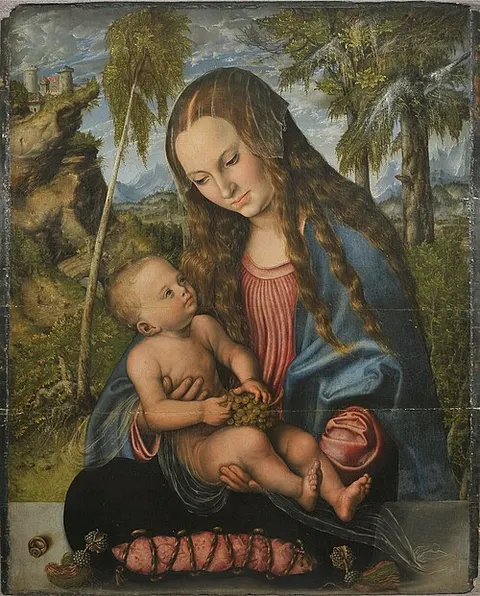 Madonna under the Fir Tree