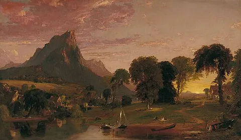 Paisaje cerca de Sherburne, condado de Chenango, Nueva York