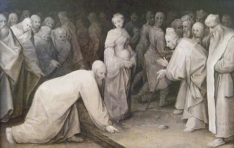 Cristo y la adúltera
