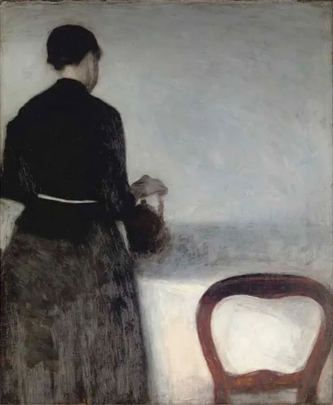 Young Girl Pouring Tea - the Artist's Sister.