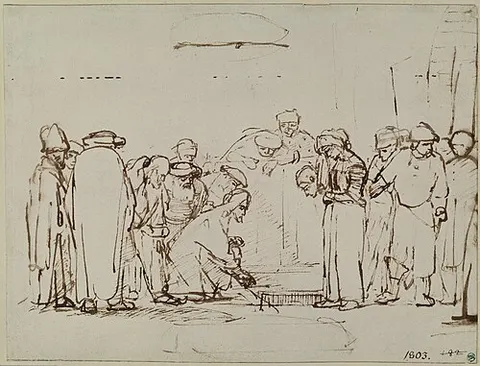 Christ and the Woman taken in Adultery