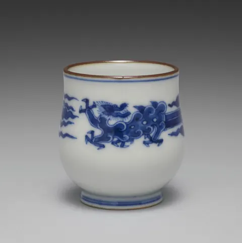 Cup from Sake Cups with Dragons