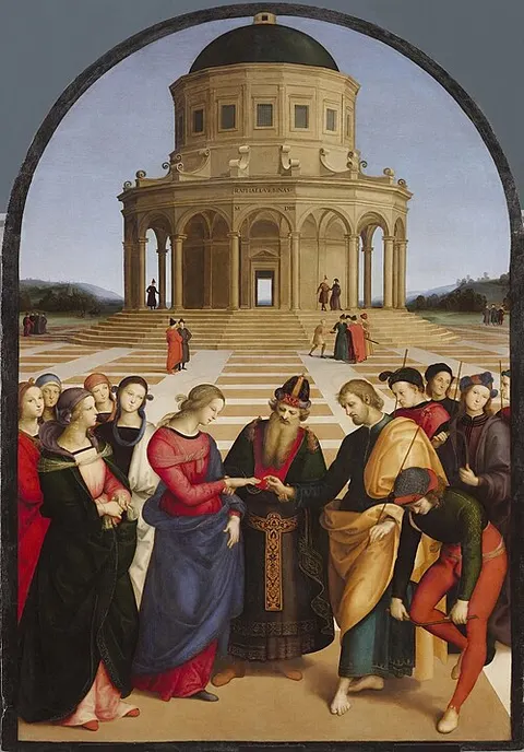 Los desposorios de la Virgen