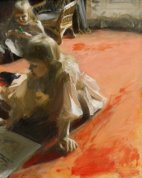 A Portrait of the Daughters of Ramón Subercaseaux