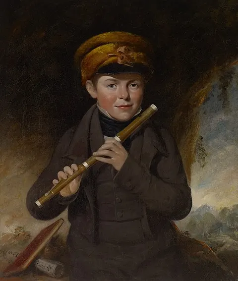 John Gurney Jr., the Little Flute Player