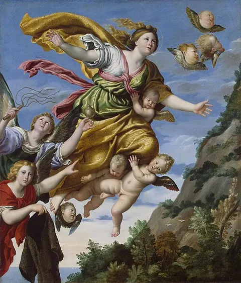 Mary Magdalene Taken up to Heaven